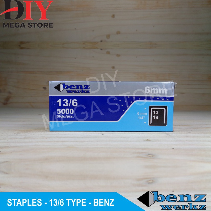 

[♾️I51@] Isi stapler 13/6 benz werkz staples tembak angin 5000 pcs isi staples Staples 13/6 Benz Werkz isi 5000 Pcs Staples R23 Jok Motor, Sofa, Kayu dll dan Kodenki isi staples 13/6 mm stapler gun isi staples manual R23 5000pcs Kodenki Isi Staples 13