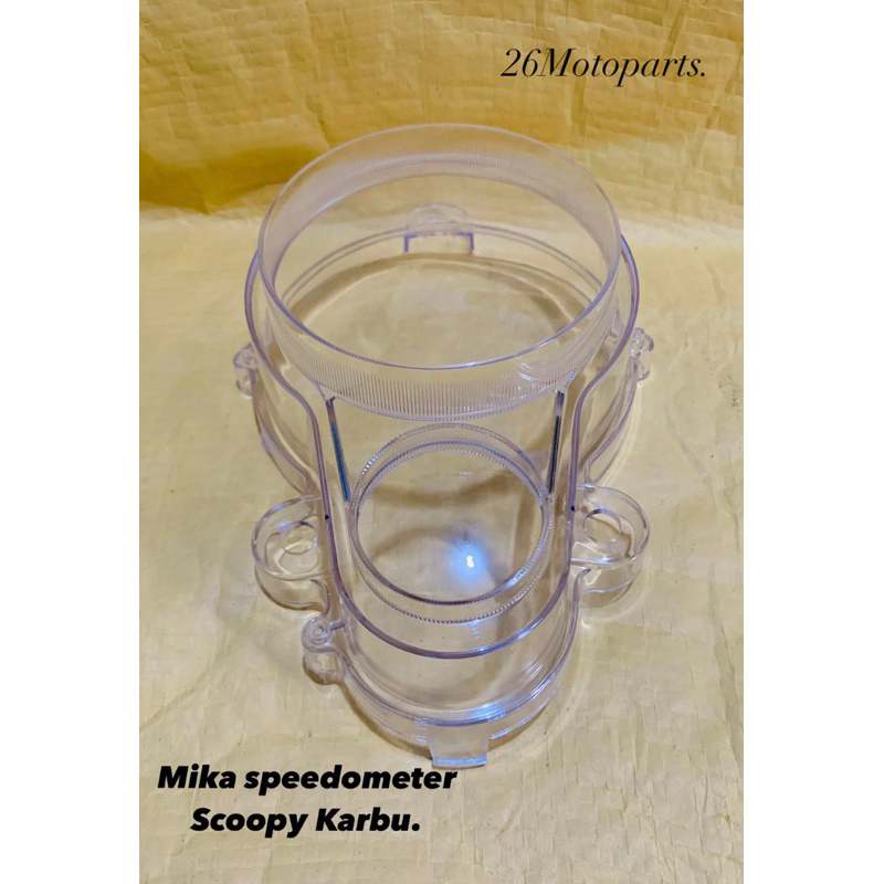 MIKA SPEEDOMETER SCOOPY KARBU/KACA SPEEDOMETER/MIKA SPIDO/KACA MIKA SPEEDOMETER SCOOPY KARBU
