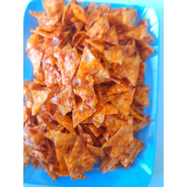 

Pangsit pedas daun jeruk/original/pedas manis/jagung manis