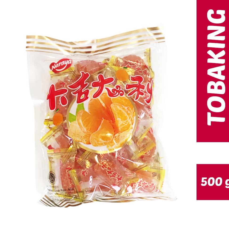 

[✈T96$] Naraya Jelly Jeruk Mandarin Orange 500gr HALAL [54]