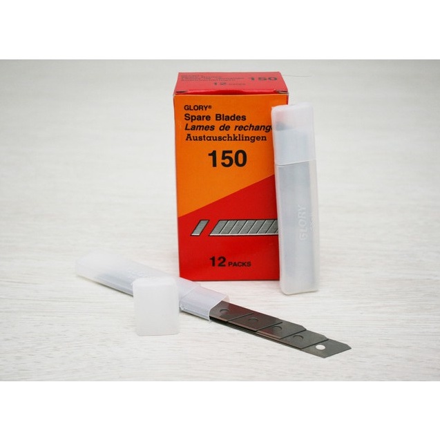 

Best Product Cutter Refill Besar Glory L 150/ Isi Cutter Blade Glory persis Kenko, SK5 Terkini