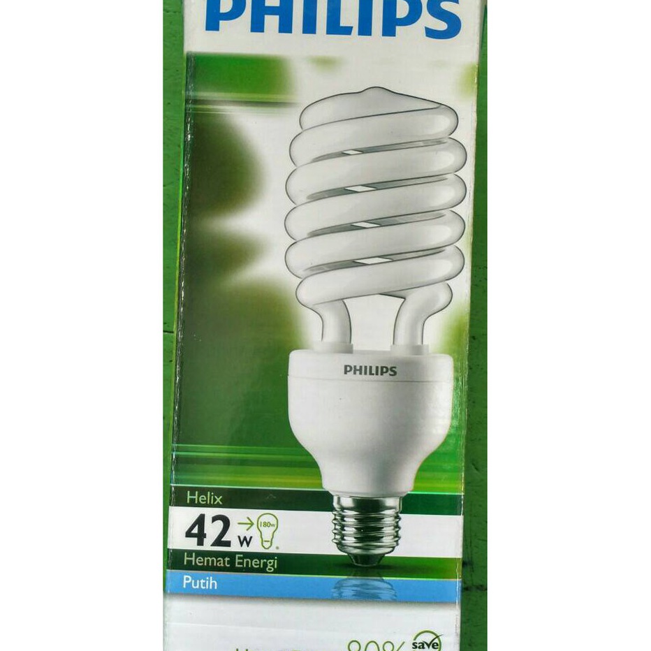Terbatas Lampu PHILIPS tornado helix 45 watt 45w 45watt 45 w spiral philips Super Promo