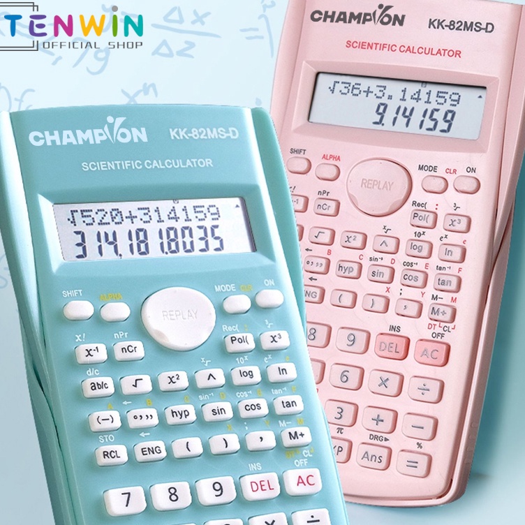 

Bayar Di Tempat Champion Kalkulator Color Function Scientific Kalkulator 24 Fungsi Kalkulasi 5 Warna 1700 scientific calculator -Tenwin ➔➝✺❇