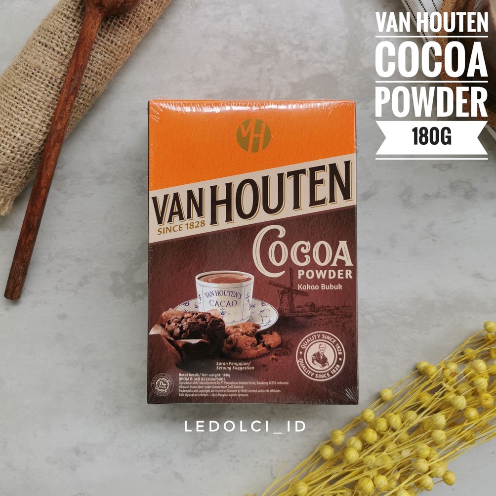 

[♡V19<] VAN HOUTEN COKLAT BUBUK COCOA POWDER VAN HOUTEN 165 GRAM Weekend