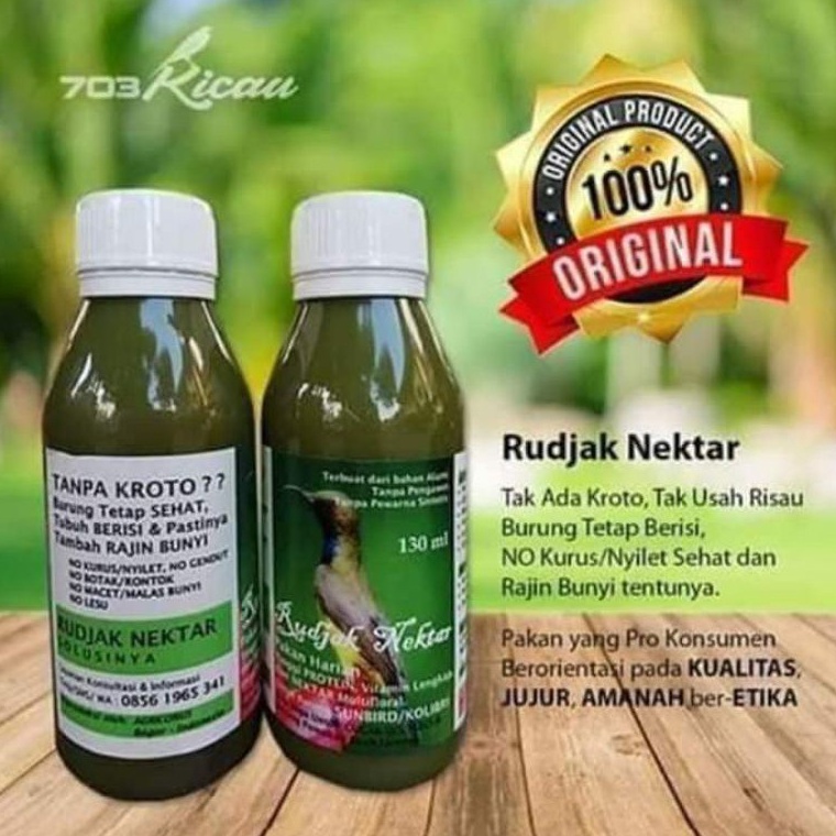 [VWM] Rujak nekstar nextar rudjak nektar rn kolibri konin ninja sogon wulung muncang cucak ijo 0qdfm