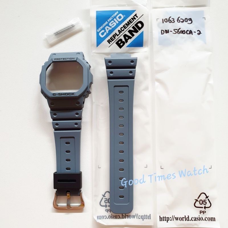 PAKET STRAP BEZEL G-SHOCK DW-5600CA-2 DW 5600CA DW 5600 CASIO ORIGINAL