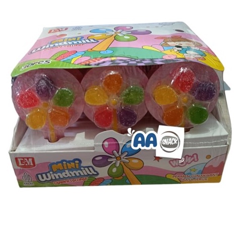 

Terk1n1 PERMEN LUNAK ANEKA MINI WINMILL BOX ISI 30 [130]