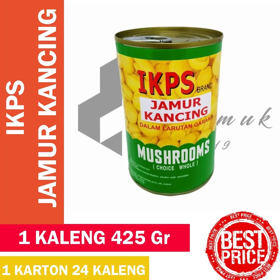 

[☾G3(] Jamur Kancing Kaleng 425gr IKPS Murah & Berkualitas!!! Terhitz