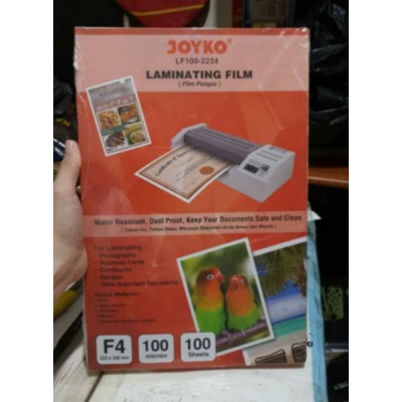 

plastik laminating f4