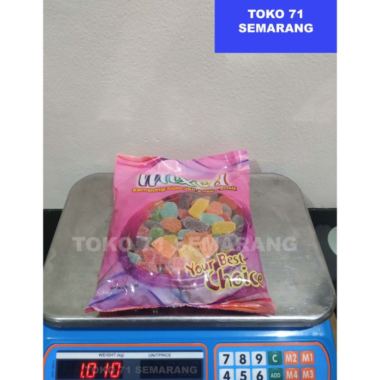 

M0del T3rkini Permen Jelly Waisun Mixed 1 Kg Diminati