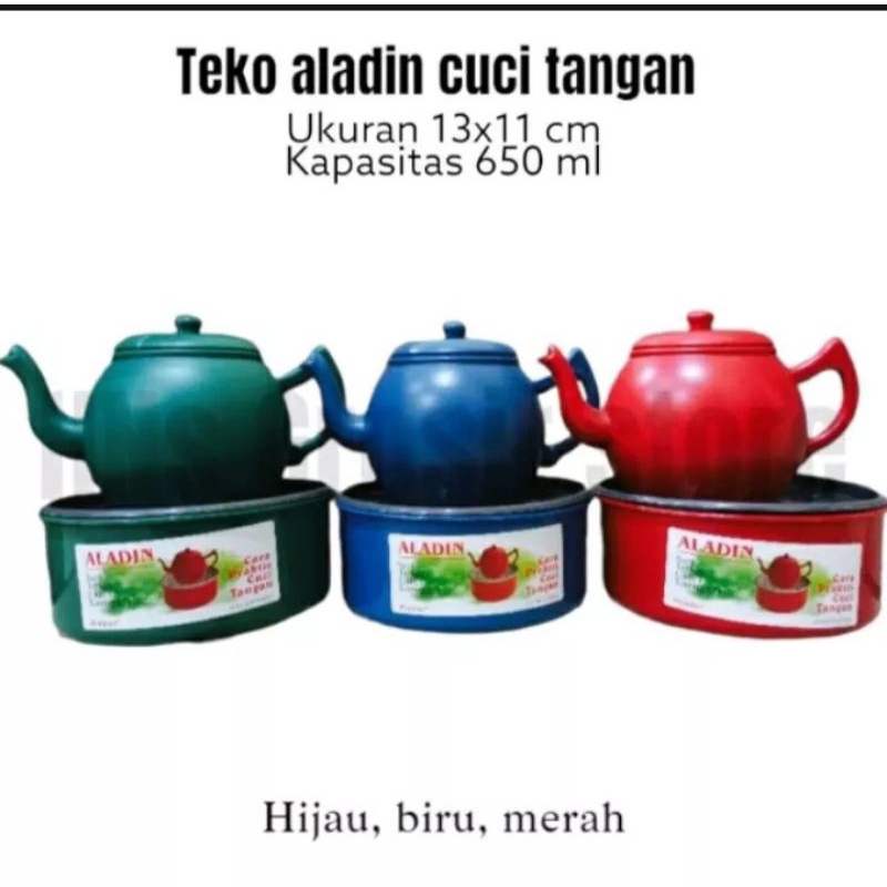 Teko Set Cuci Tangan Teko Cuci Tangan Aladin