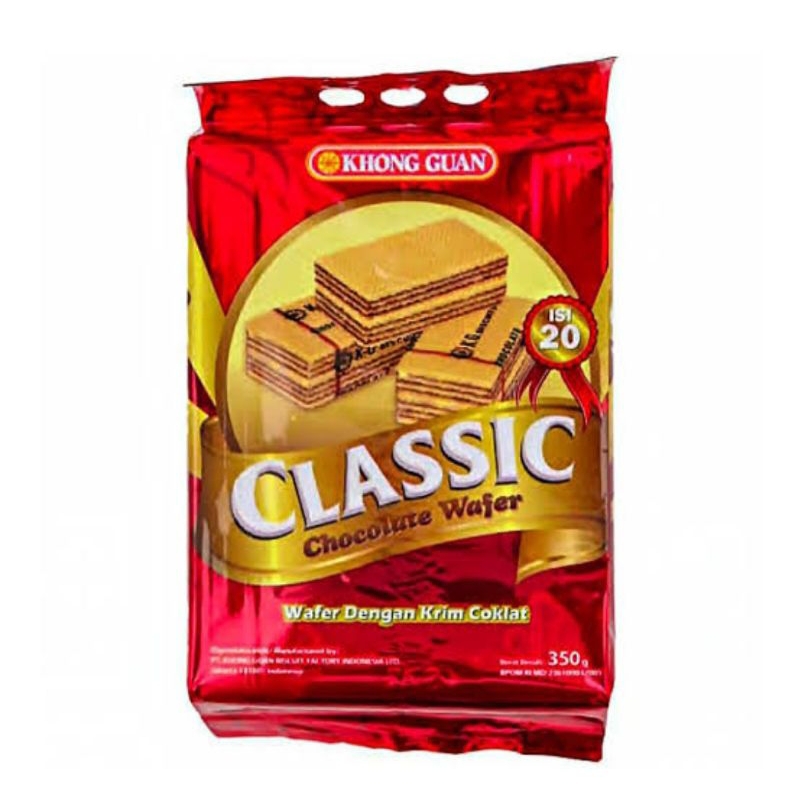 

khongguan classic wafer coklat 350 gr