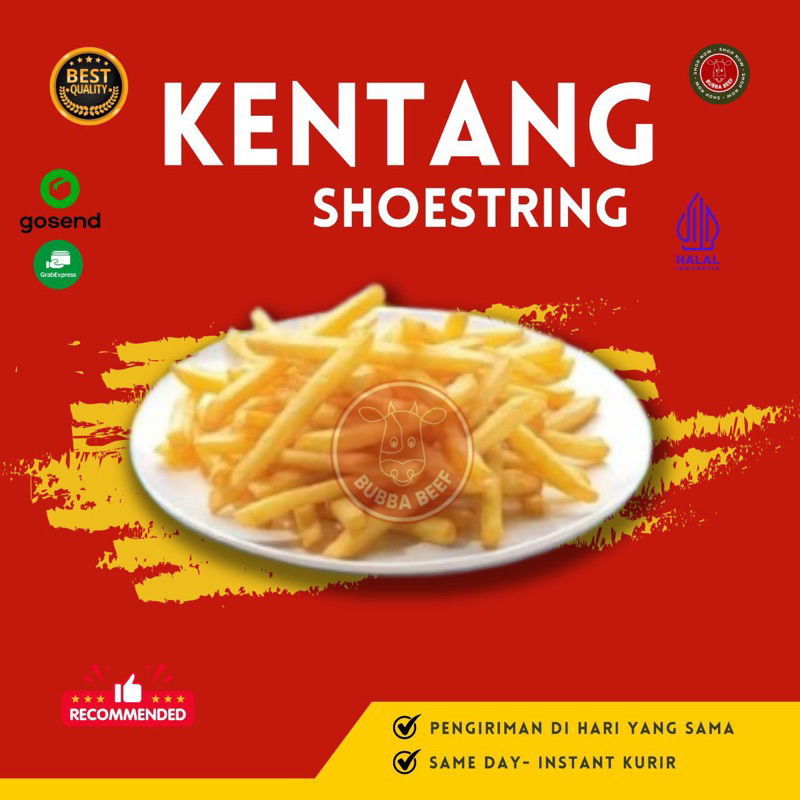 

Kentang Goreng Frozen Shoestring | Kentang Goreng Beku | Kentang Frozen MYDIBEL | Kentang AVIKO | Kentang WEDGES | French Fries Frozen Shoestring