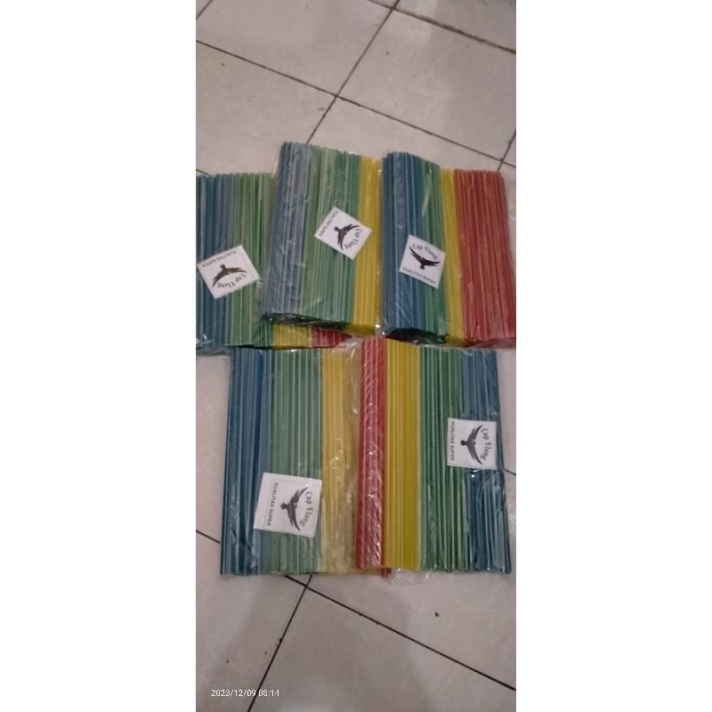 GROSIR sedotan es, sedotan plastik, sedotan sleret, sedotan murah