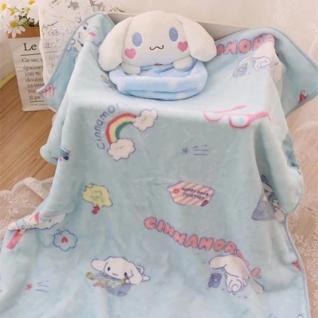 Terlaris Selimut Blanket Sanrio Halus Kuromi Cinnamoroll
