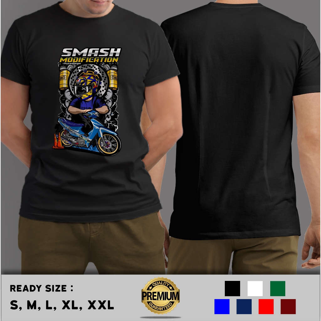 Kaos SUZUKI SMASH MODIFICATION SERIES Terlaris