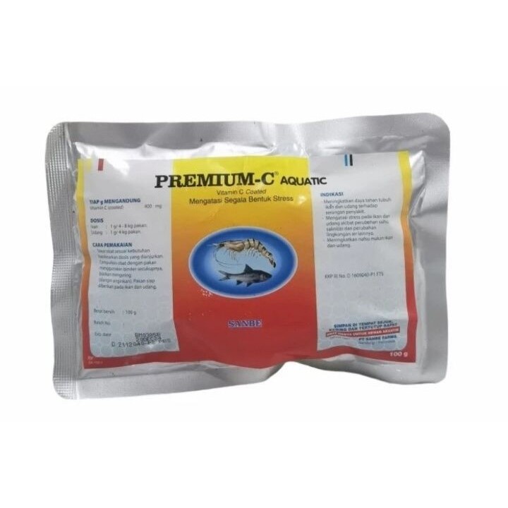 Vitamin C coated untuk Ikan - PREMIUM-C Aquatic