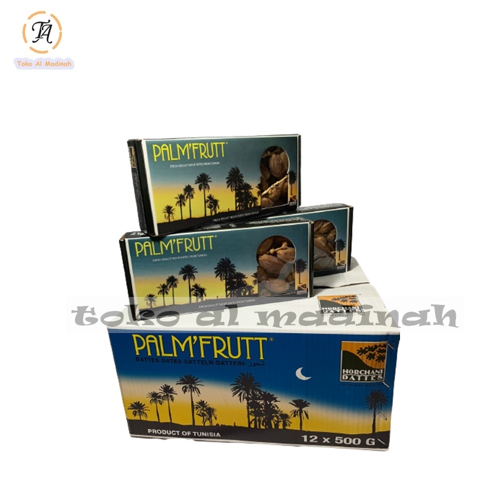 

Kurma Palm Frutt Perkarton (12 pcs)