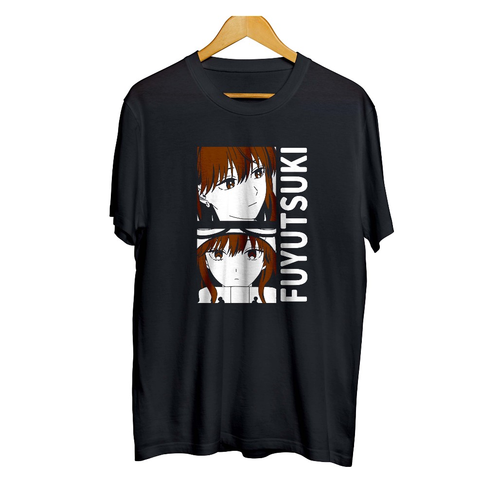 Kaos distro anime FUYUTSUKI - KOORI ZOKUSEI DANSHI TO COOL NA DOURYOU JOSHI material cotton combed 3