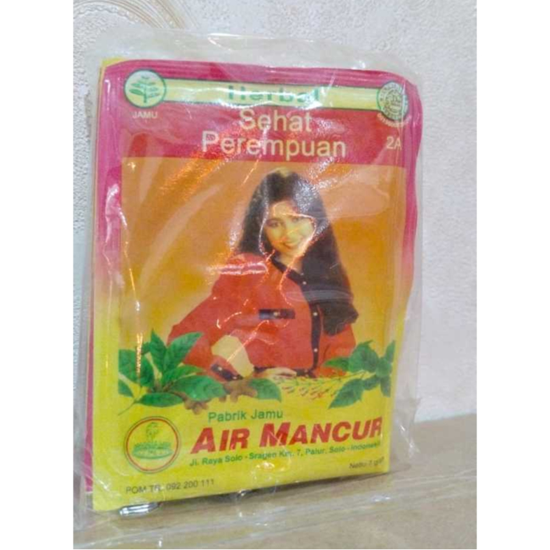 

SEHAT PEREMPUAN 2A - JAMU TRADISIONAL AIR MANCUR ISI @10 SACHET