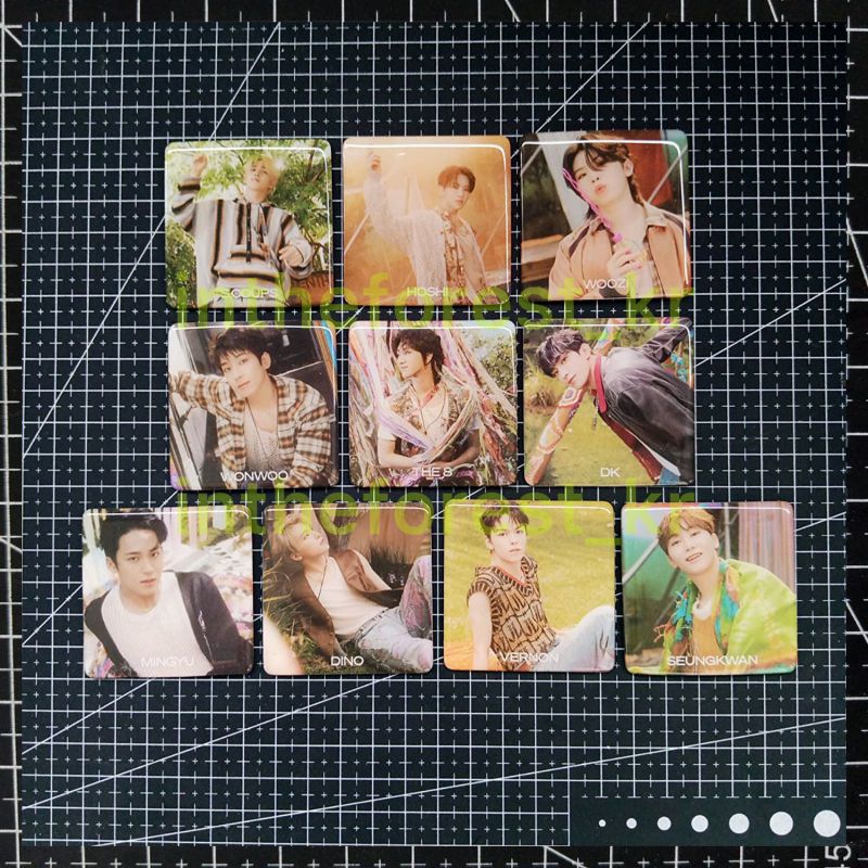 OFFICIAL PHOTO MAGNET SVT SEVENTEENTH HEAVEN POB BENEFIT WEVERSE