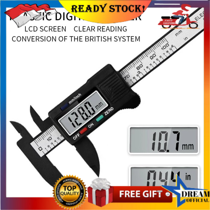 Digital Caliper Meter Jangka Digital 0-150MM Jangka Caliper Sorong Sigmat Digital LCD Screen jangka 
