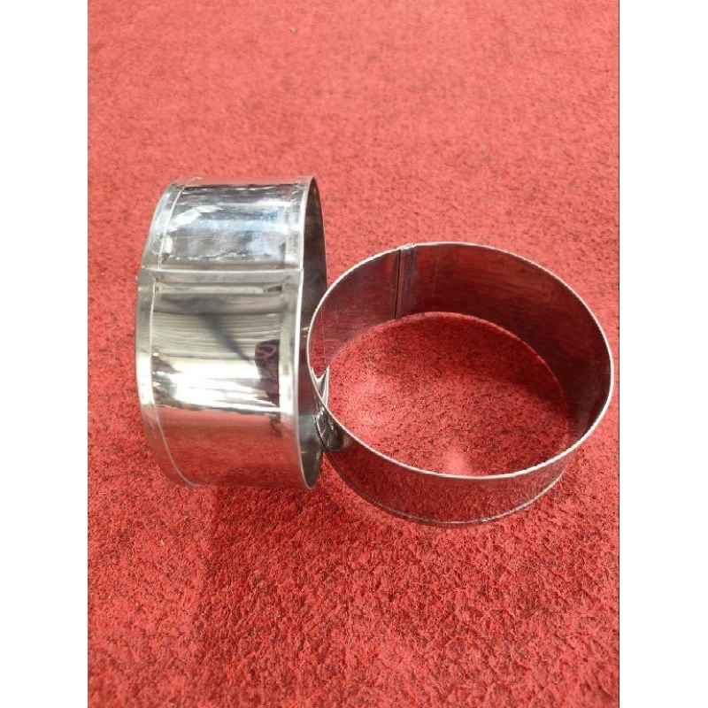 Cetakan Kue  Cromboloni / Ring Bulat 10cm Stainlesss