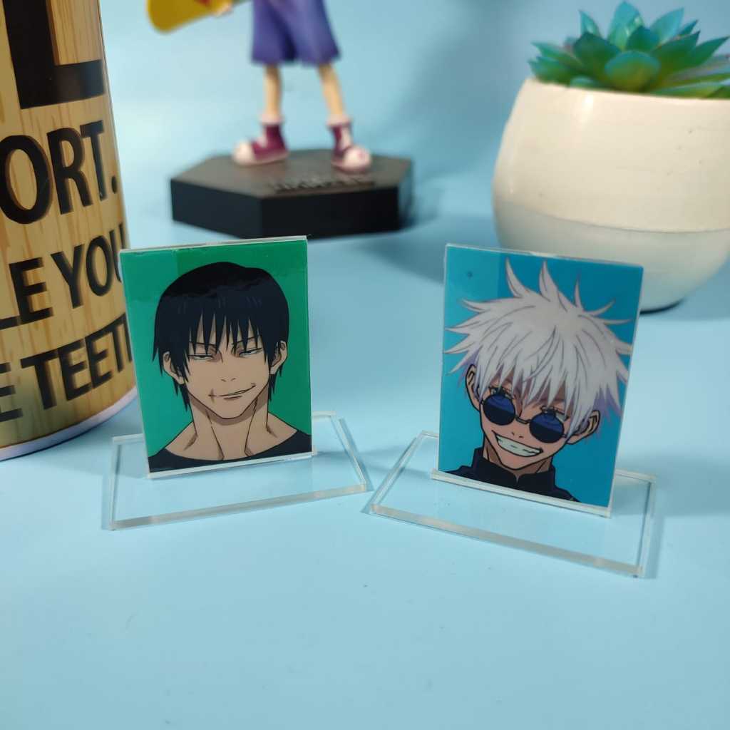 Standee Anime Jujutsu Kaisen - Action Figure Jujutsu Kaisen - Pajangan Akrilik Anime - Koleksi Anime