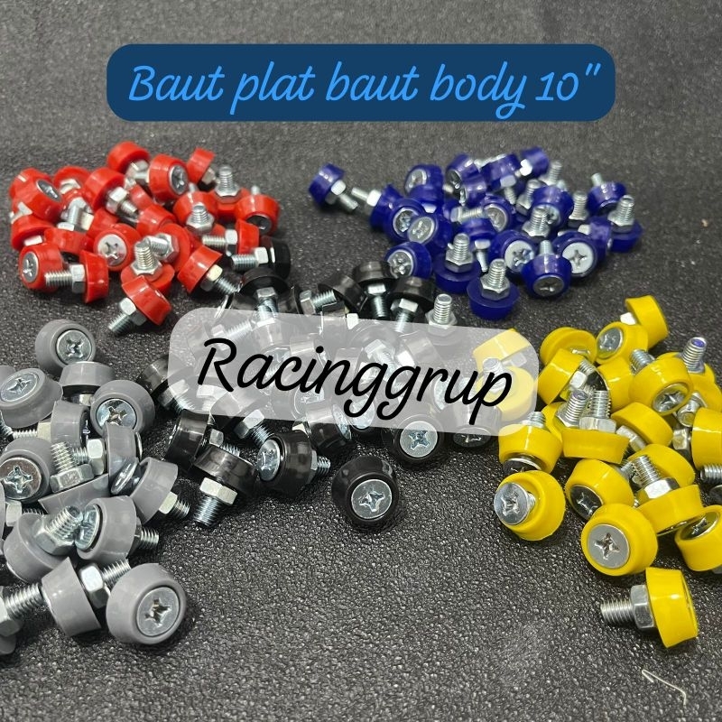 baut obeng plat nomor DLL baut 10  variasi