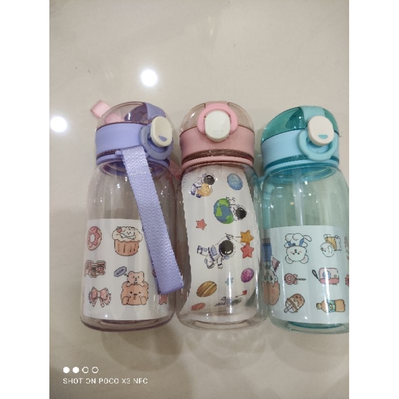 Botol minum anak/ botol minum stcker anak/ botol minum