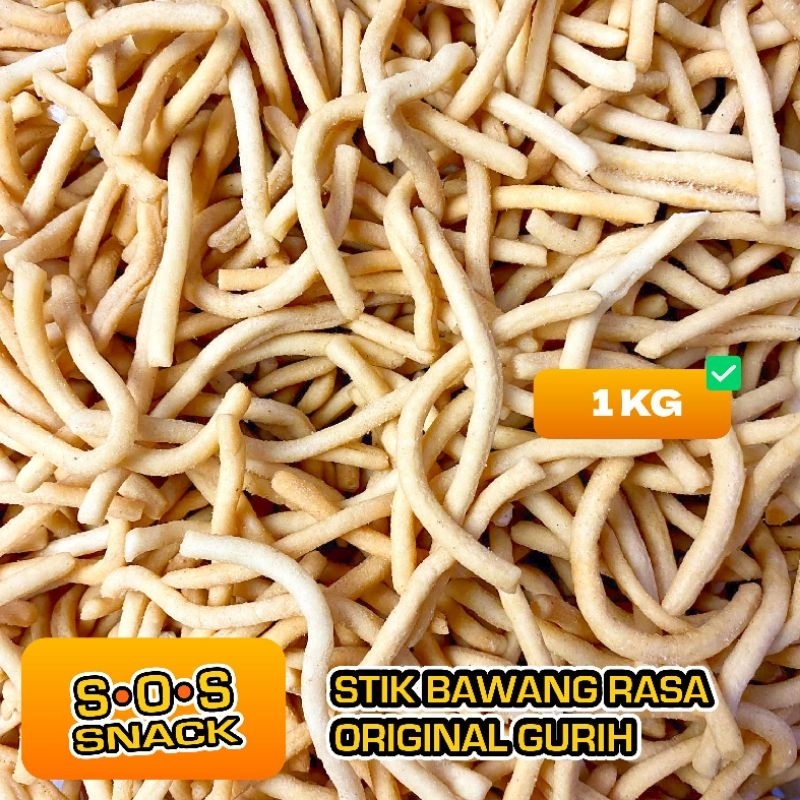 

Stik Bawang 1Kg Original Renyah Mantap