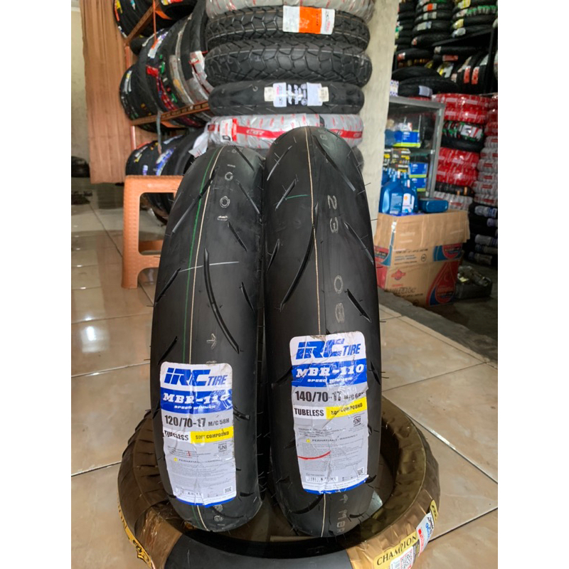 ban irc mbr110 120/70-17 n 140/70-17 racing compound