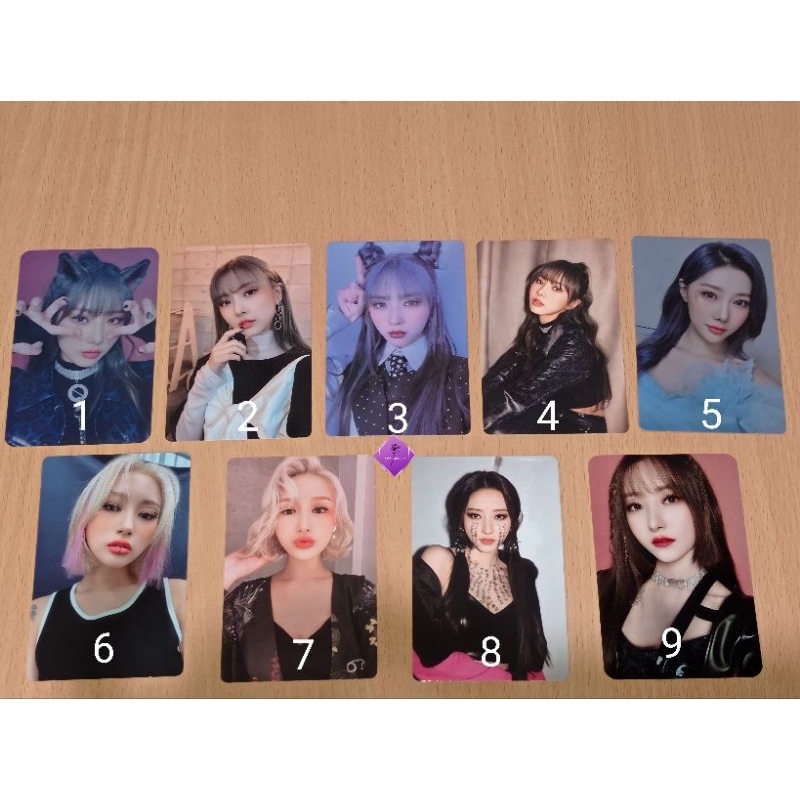 PHOTOCARD DREAMCATCHER - DYSTOPIA : ROAD TO UTOPIA - SIYEON, HANDONG (POB KTOWN4U), SUA (POB GMARKET