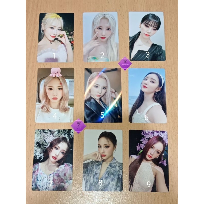 PHOTOCARD DREAMCATCHER - SUMMER HOLIDAY SELCA - HANDONG, SIYEON, DAMI, JIU, YOOHYEON (POB MAKESTAR)