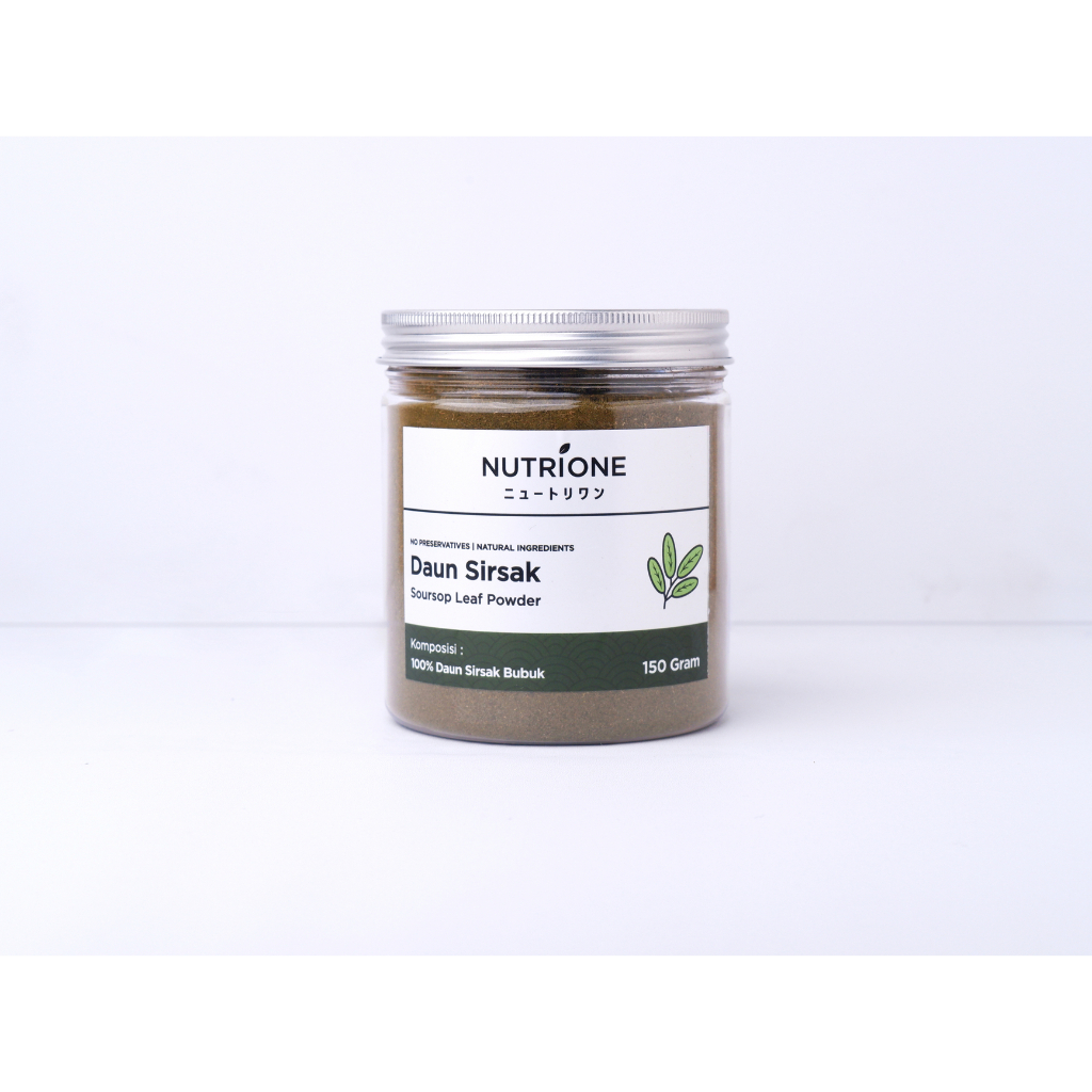 

RB Daun Sirsak Bubuk / Soursop Leaf Powder Premium Original Nutrione