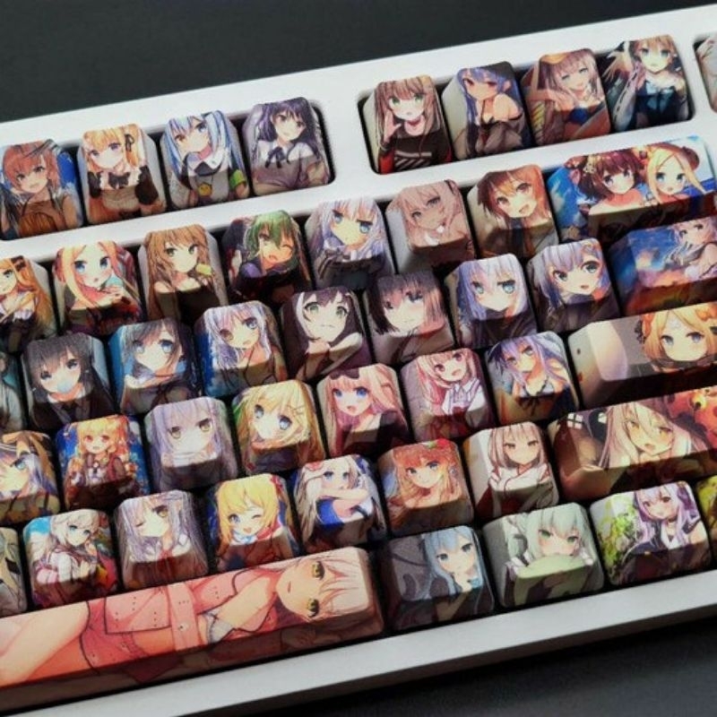 Keycaps Anime Shift, Backspace, Enter