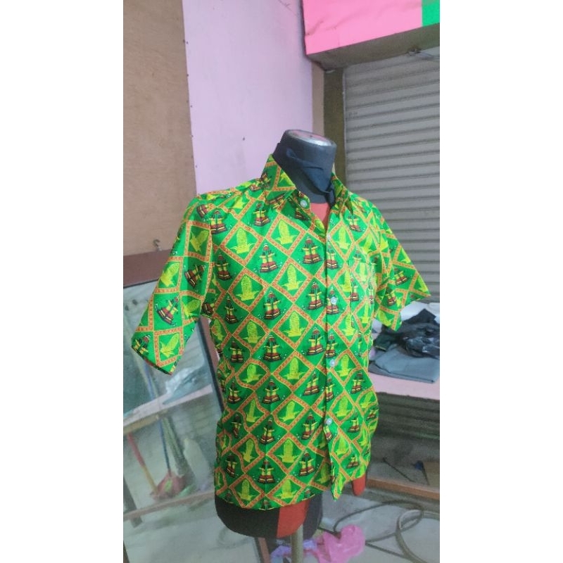 baju batik SD Lampung Tengah