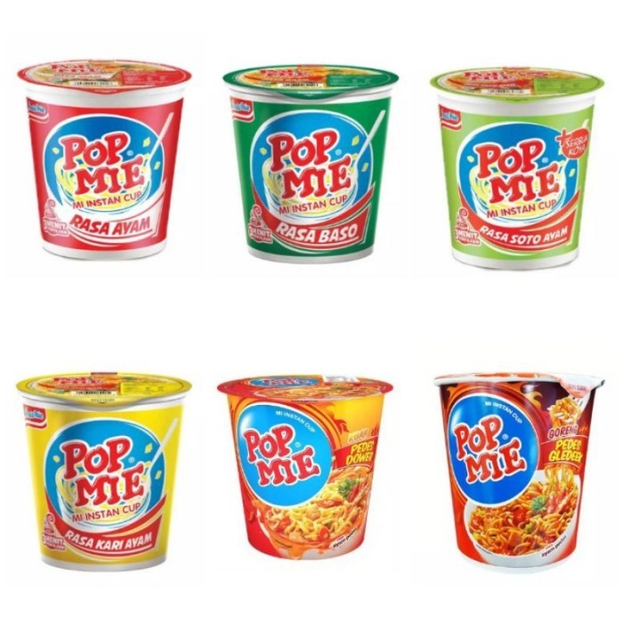 

POP MIE (All Variant) 75gr / Tori Miso Ramen 77 g