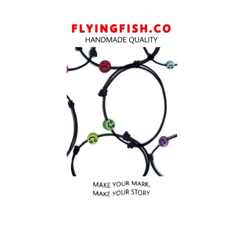 GELANG SIMPLE EMOJI EMOT ICON TAHAN AIR - FLINGFISH.CO