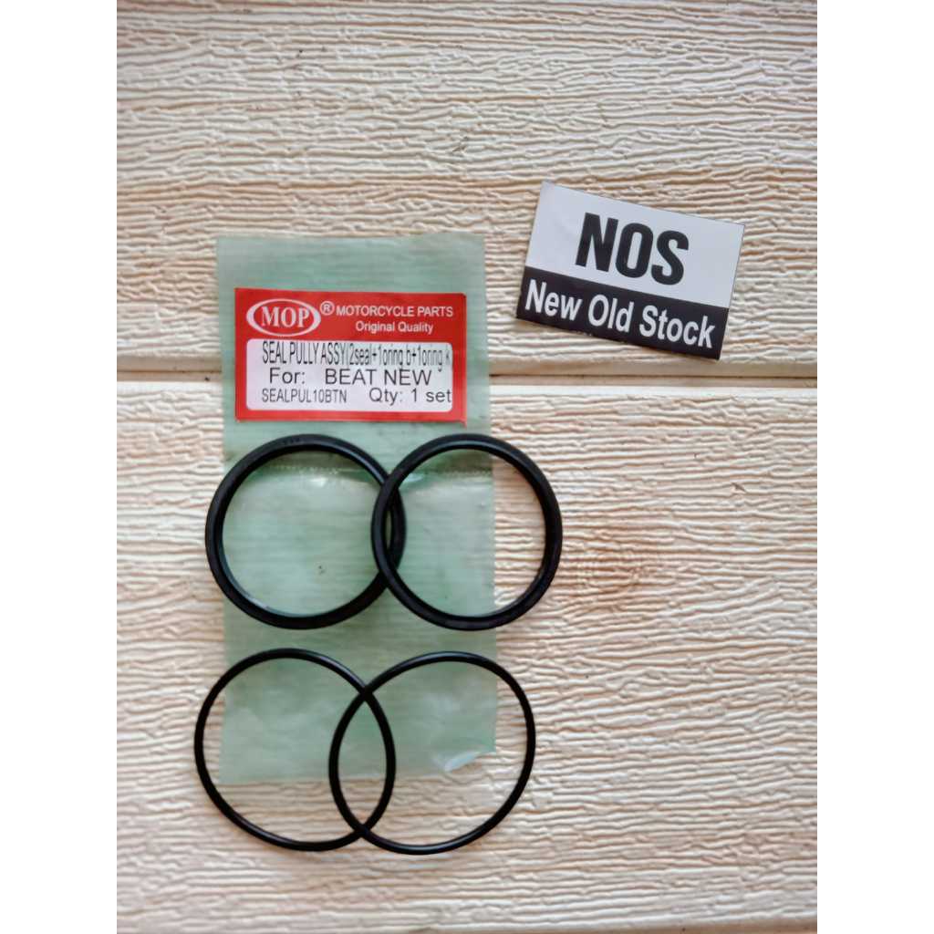 SEAL SIL PULLY ASSY  BEAT NEW PARTS AKSESORIS KARET O RING SUKU CADANG NOS