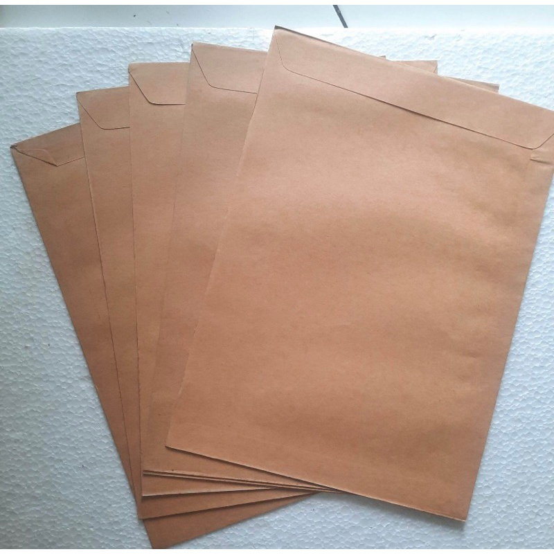 

Amplop Cokelat Ukuran A4 10 Pcs