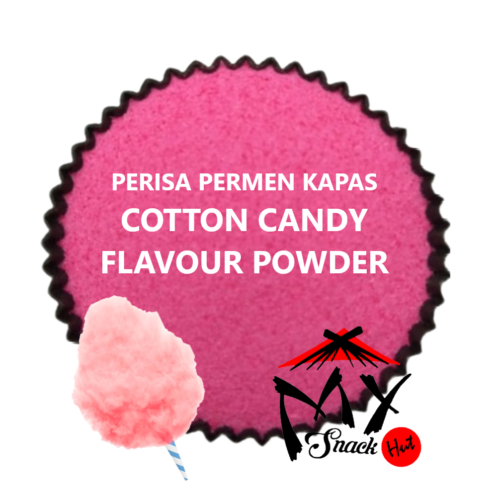 

COTTON CANDY FLAVOUR POWDER 50GR BUBUK PERISA BIANG PINK BUBBLE GUM PERMEN KAPAS SIRUP ICE CREAM