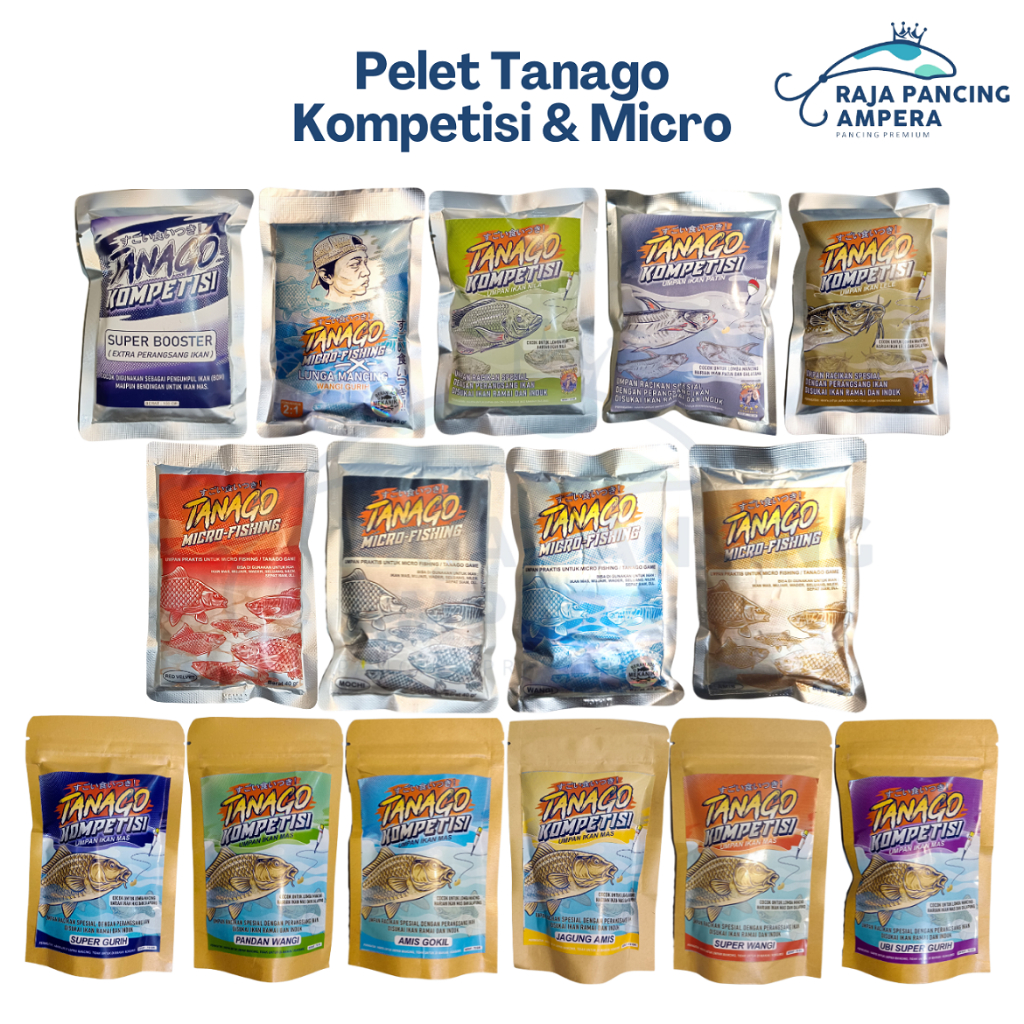 Pelet Tanago Kompetisi Galatama Micro fishing & Super Booster untuk Galapung Lomba Mancing Harian Am