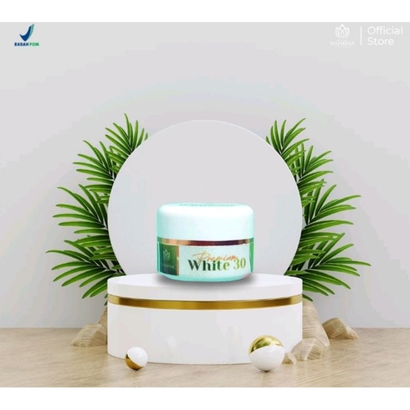 KRIM PAGI NAJMINA PREMIUM WHITE30 ASLI 100% GARANSI