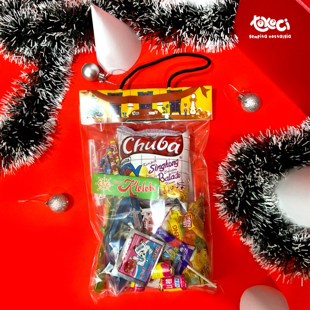 

Tokoci Hampers Hadiah Natal Unik Jajanan 90an Christmas Gift - Reguler