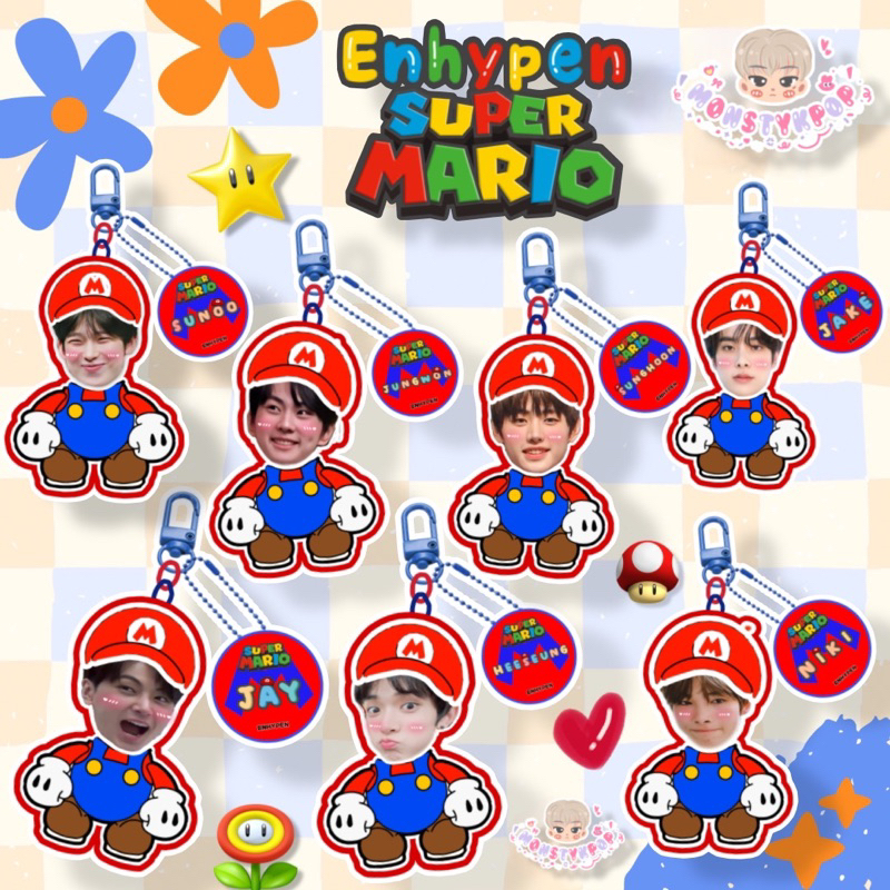 KEYCHAIN EN- SUPER MARIO