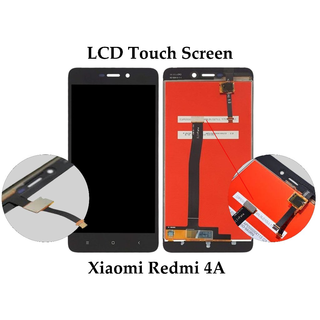 Xiaomi Redmi 4A LCD Touch Screen Layar Sentuh Hp Original OEM