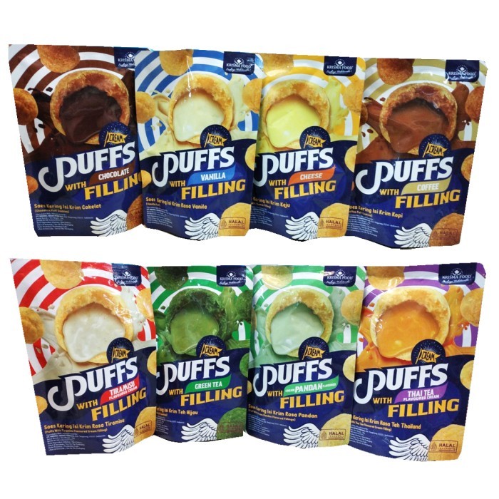 

Krisma Puff Soes Kering With Filling All Variant 28 gr