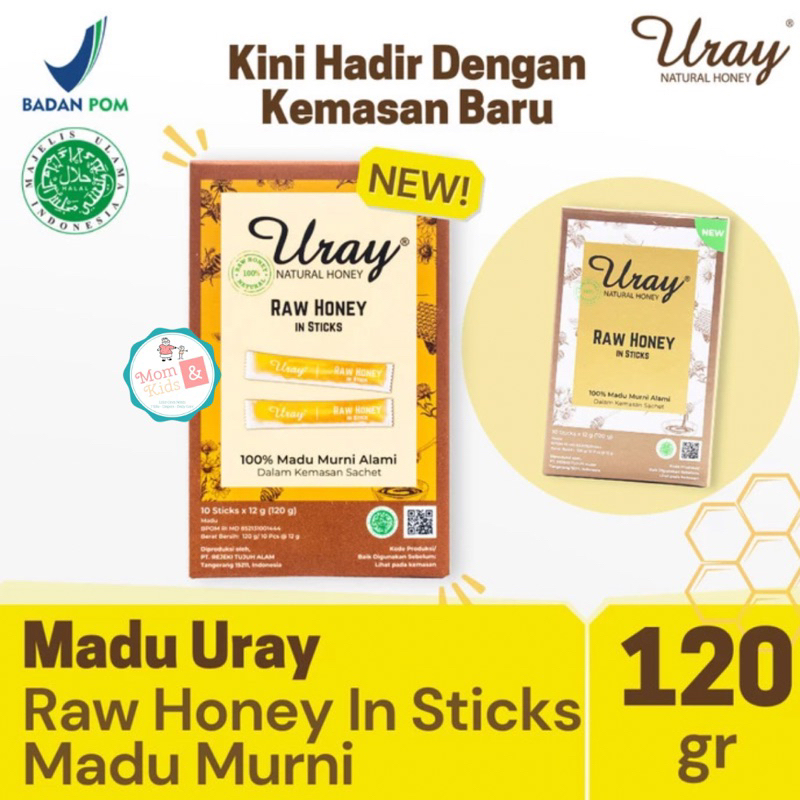 

MADU URAY RAW HONEY IN STICKS 120GR | MADU URAY SQUEEZE 150GR | MADU MURNI MADU HUTAN