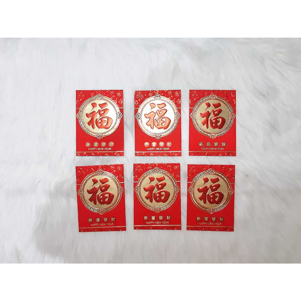 

Angpao Imlek Fuk Terbaru Ukuran Standart Dove Emboss Emas 3112